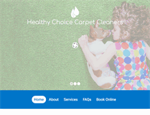 Tablet Screenshot of healthychoicesf.com